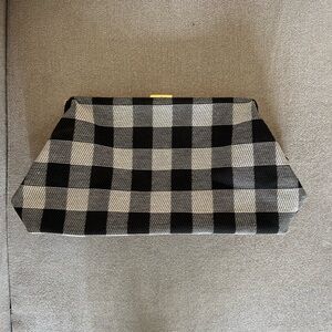 Mansur Gavriel Gingham clutch